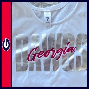 NWOT Fanatics Georgia Dawgs Crop Top